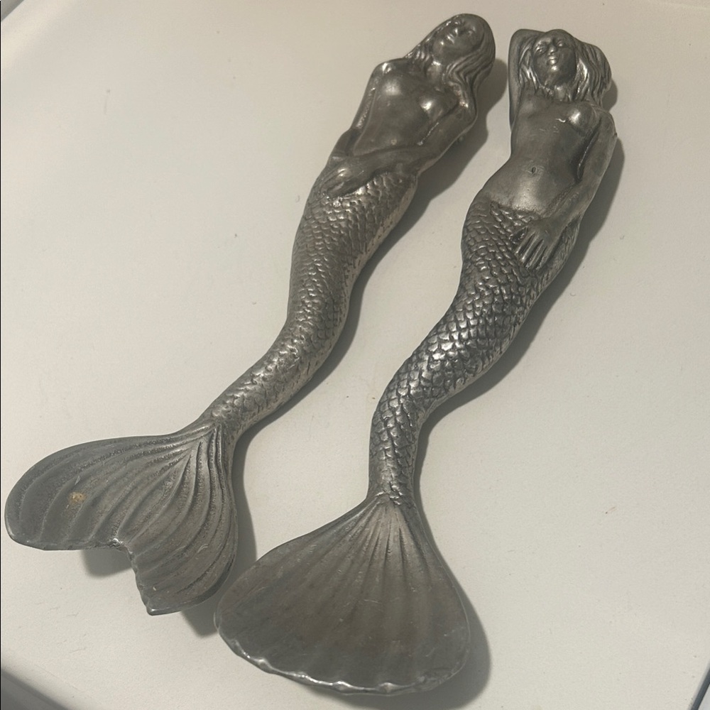 Silver Mermaid Salad  Servers